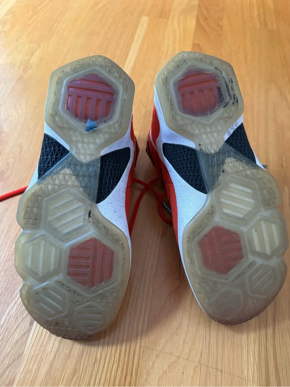 Nike Kids Red and Black Athletic Sneakers